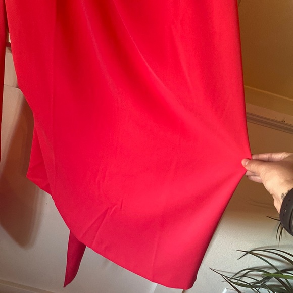 SALE ASOS Pink Double Strap Cocktail Dress - Picture 9 of 16